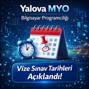 Bahar Dönemi Vize Sınavları Takvimi